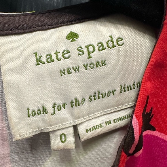 Kate Spade New York Peplum Floral Dress size 0 - Picture 7 of 8